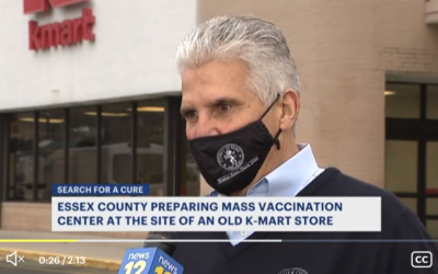 Mass vaccination centers set up in Essex County as NJ awaits delivery of COVID-19